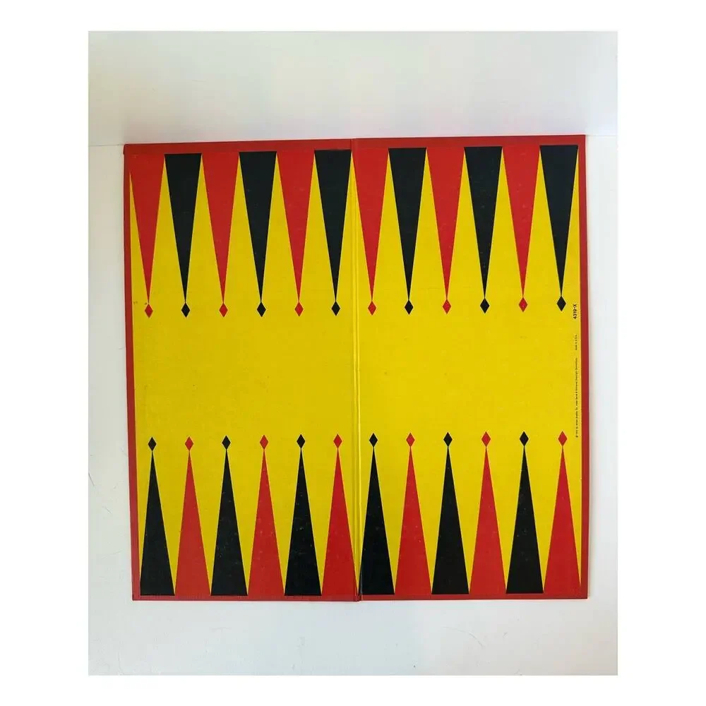 Vintage Backgammon and Acey-Deucy Board Games 1973 age 7-adult, 2 players
